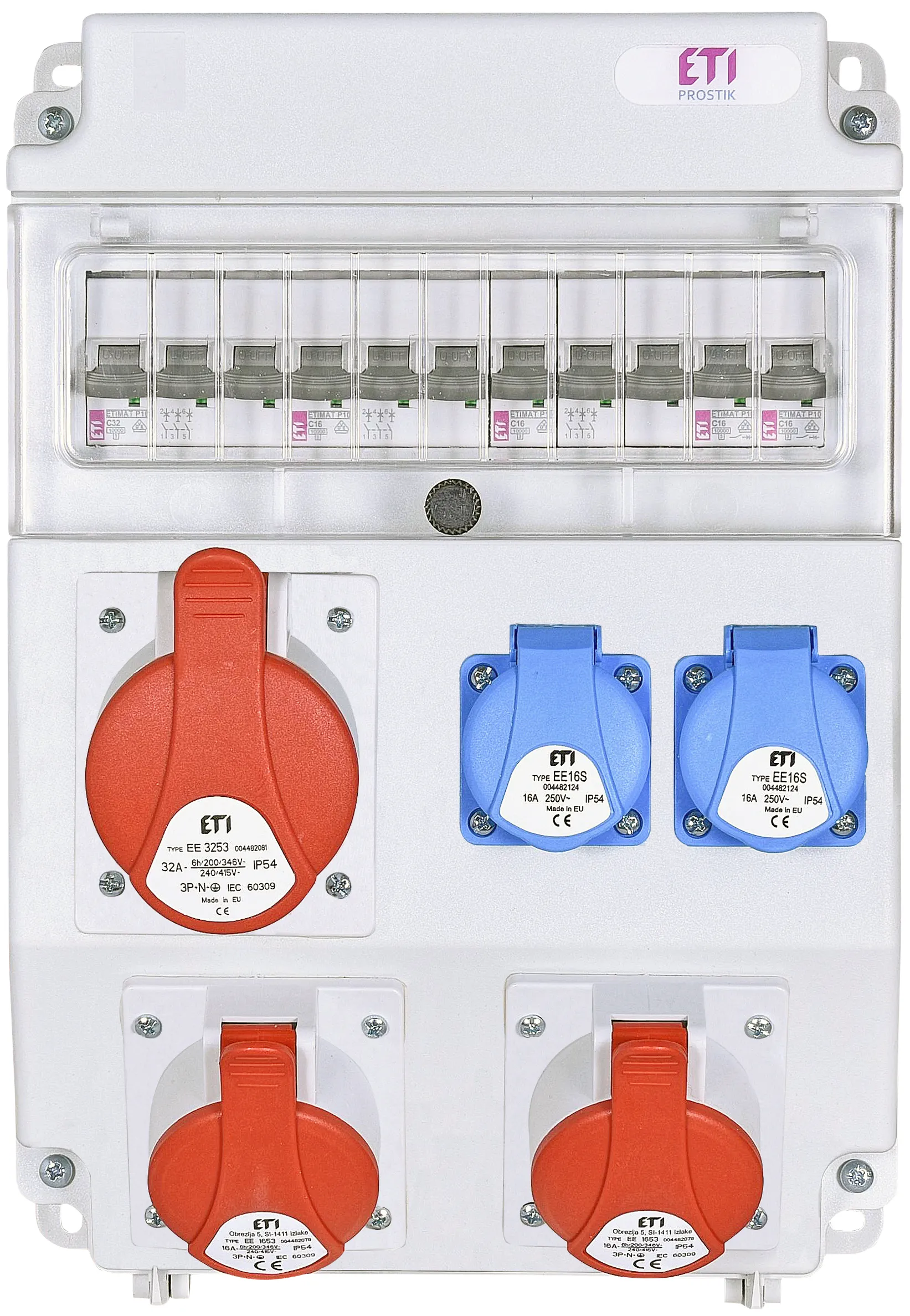 CEE lizdas EDS11 2-2/3-5 16/32 004483306