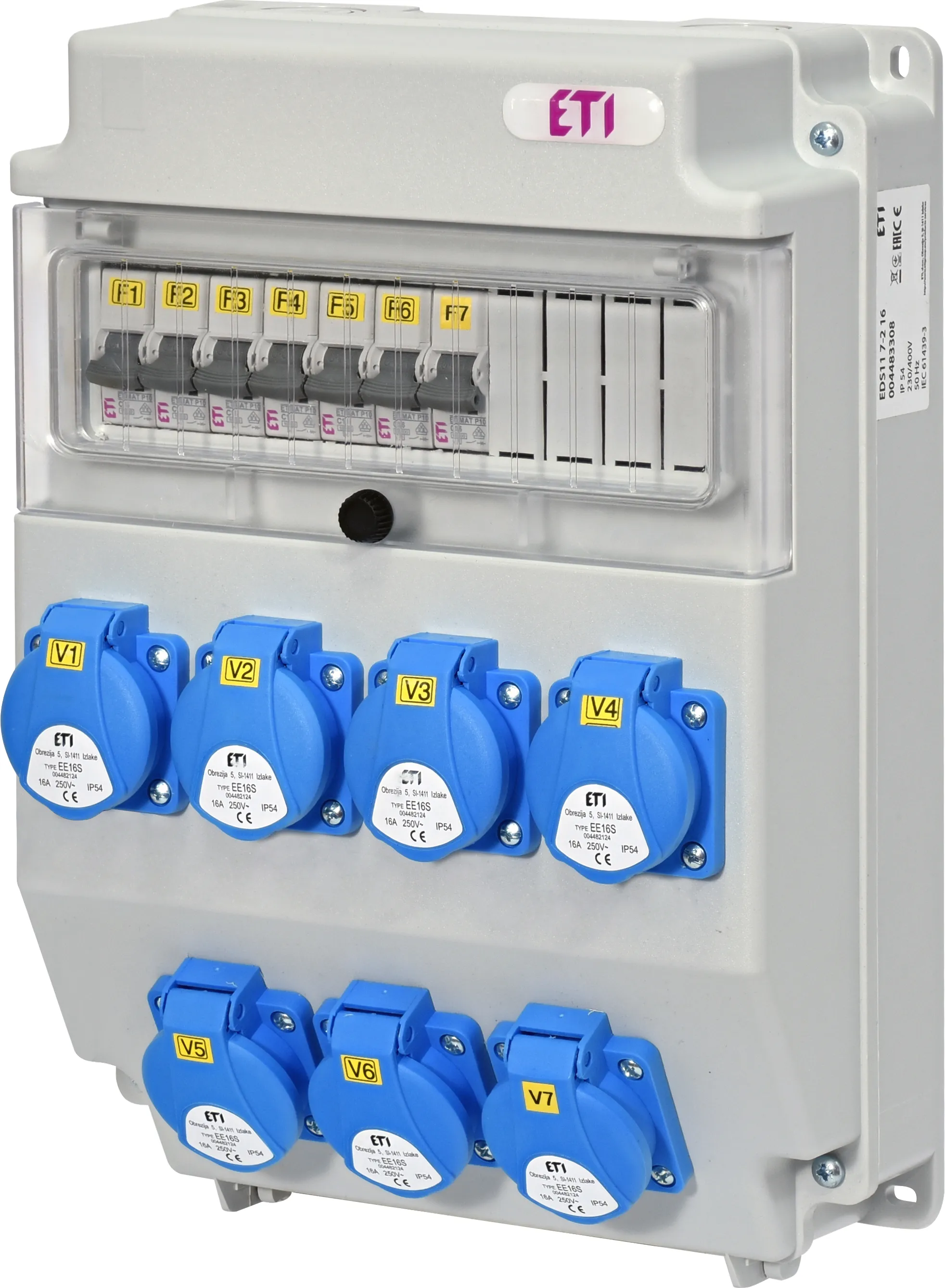 CEE lizdas EDS11 7-2/0-5 16 004483308