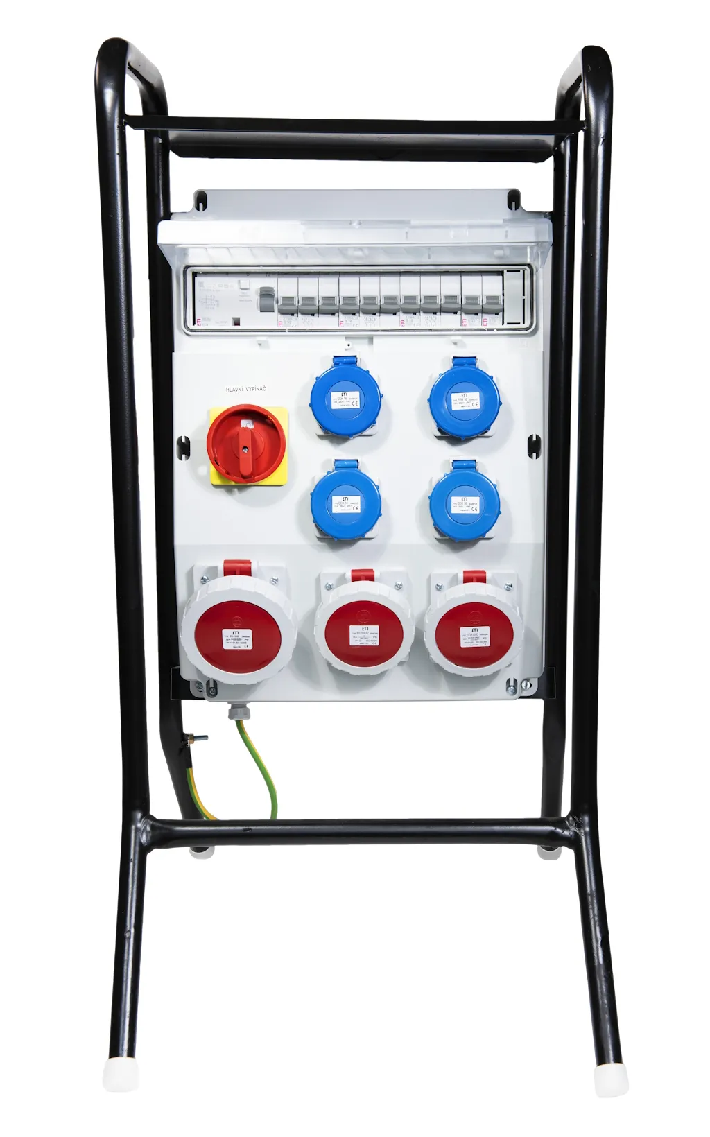 Sumontuotas pask. skydelis EDS16S RCD 4/3 16/32/VYP B+C 004483447