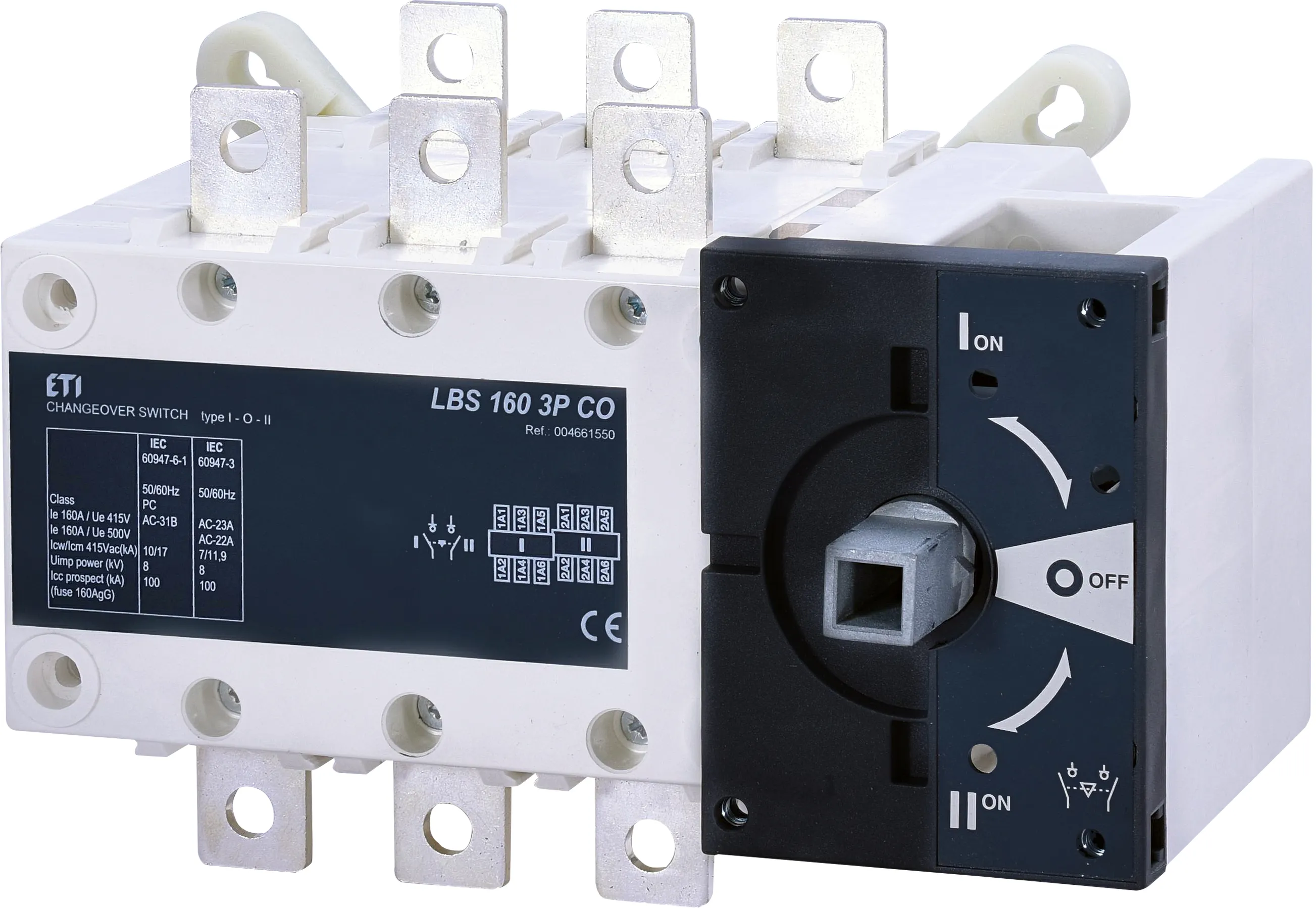 Perjungiklis 1-0-2 LBS 160 3P CO 004661550