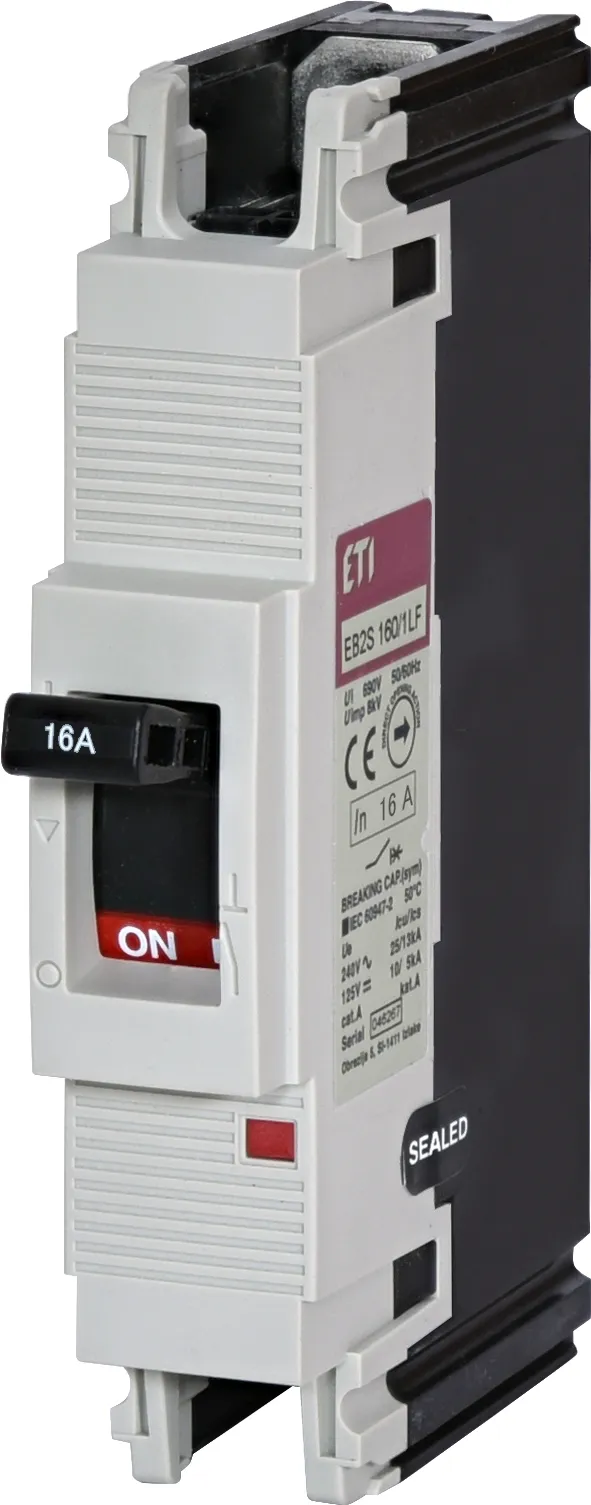 Pramoninis aut. jungiklis EB2S 160/1LF 16A 1p 004671001