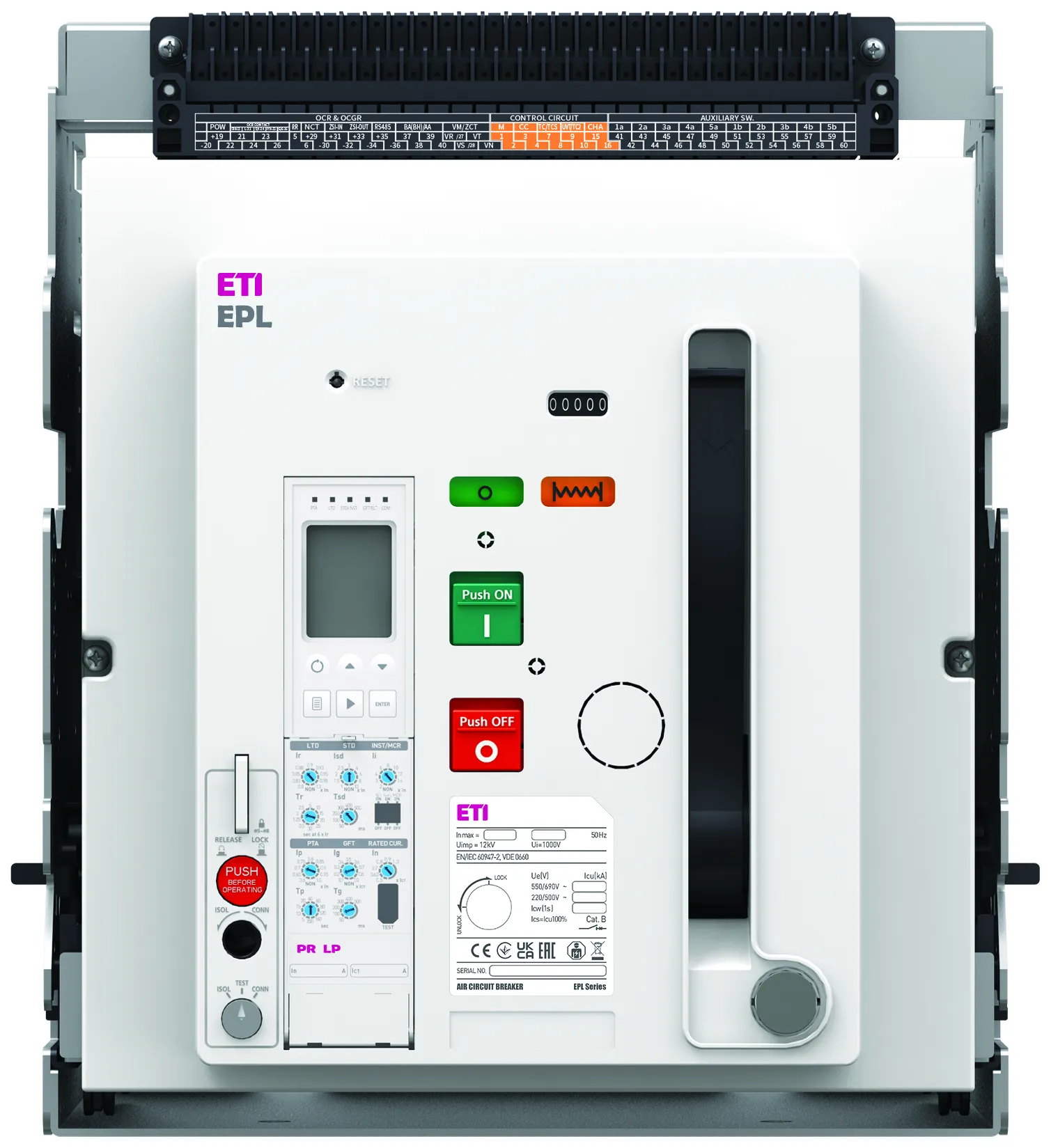Orinis automatinis jungiklis EPL-25 4H BF/M2C2S2/PR-LP 004695730