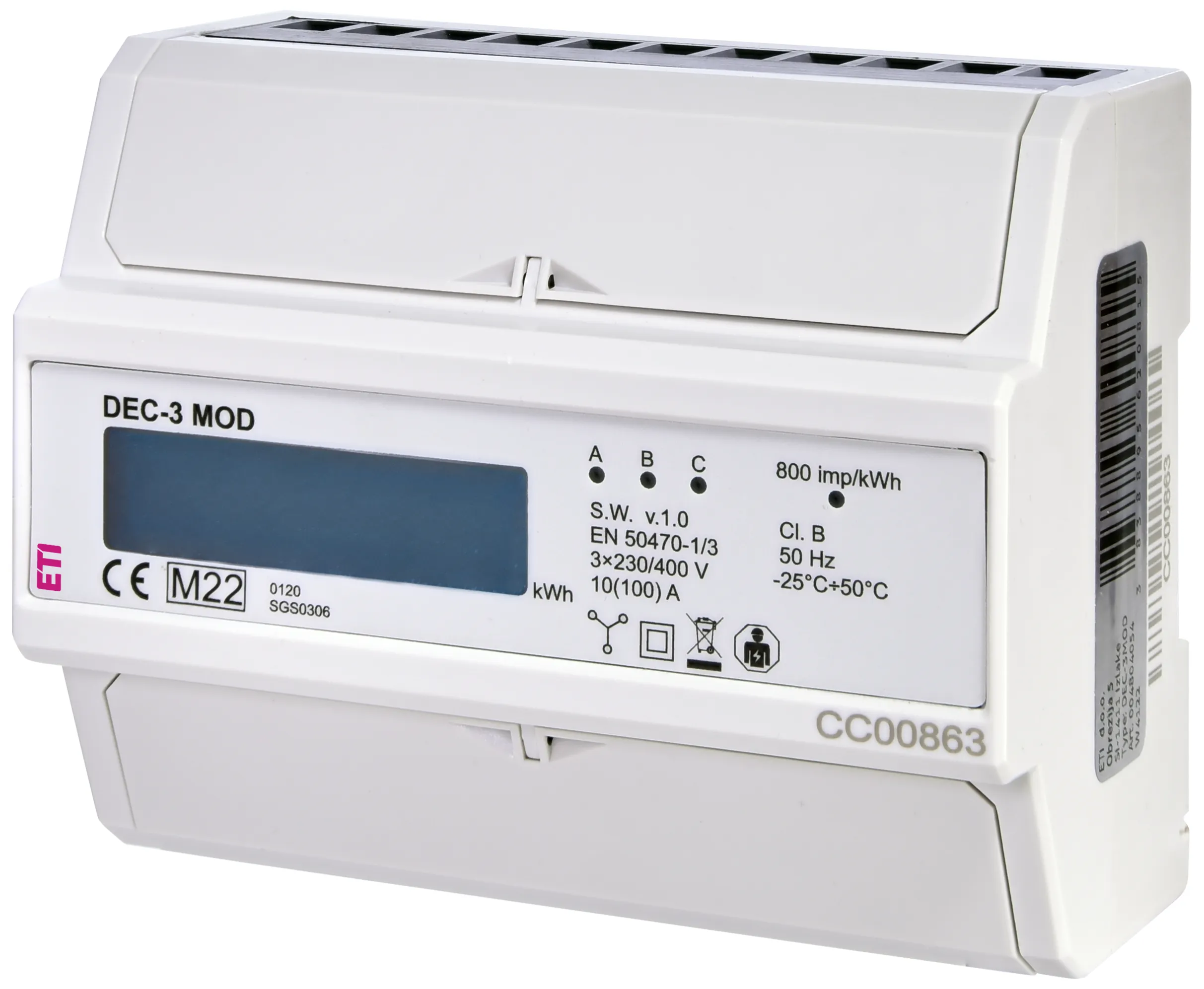 El. Skaitiklis DEC-3MOD 004804054